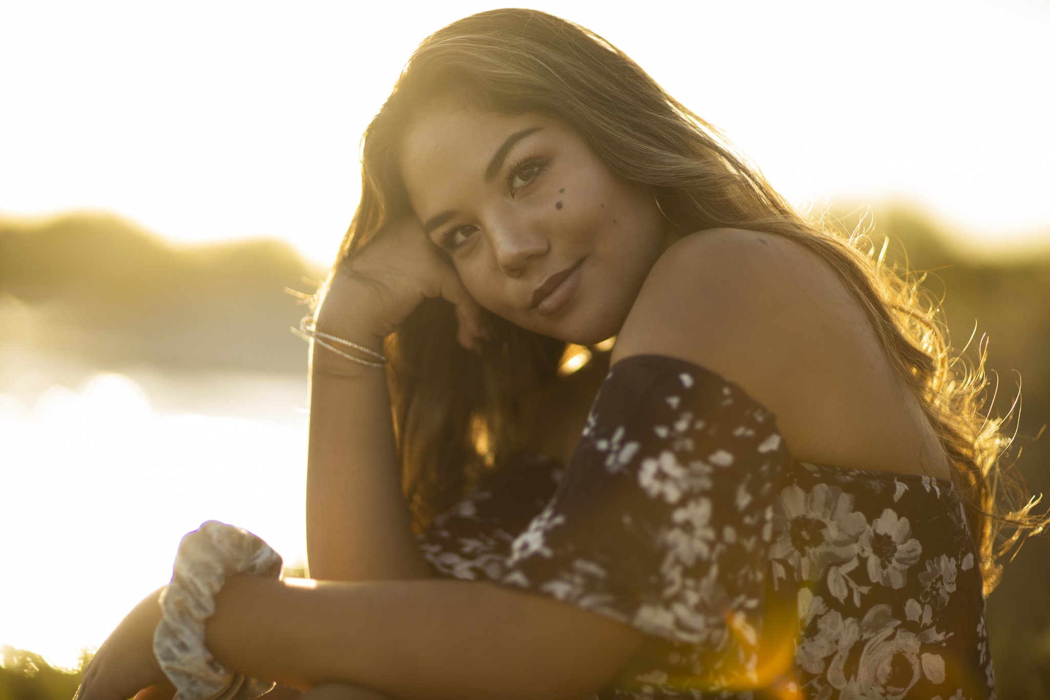 Kapolei graduation portrait session on Oahu