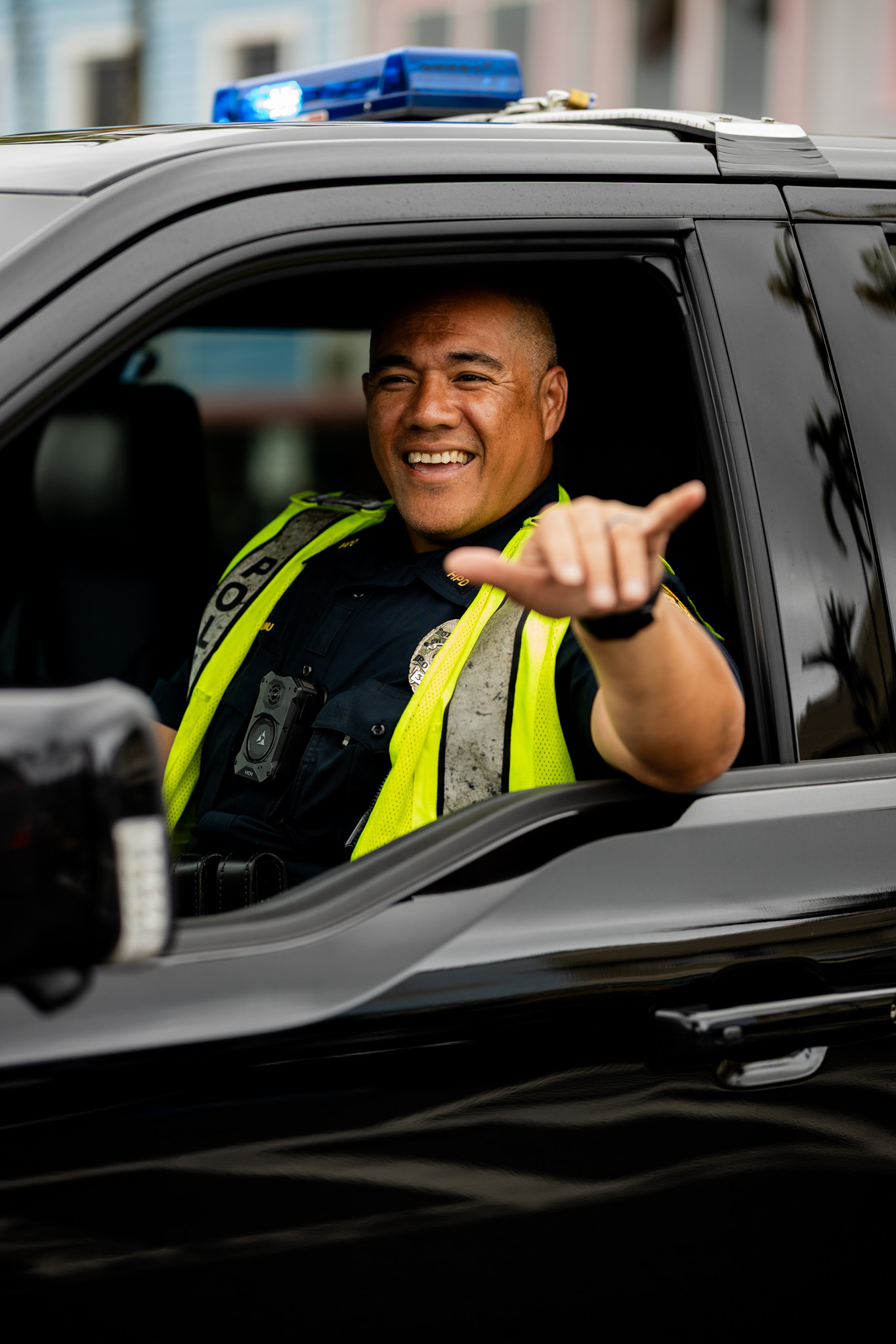 Stranger Portrait No. 040 — Officer Derek, Hilo Hawaii